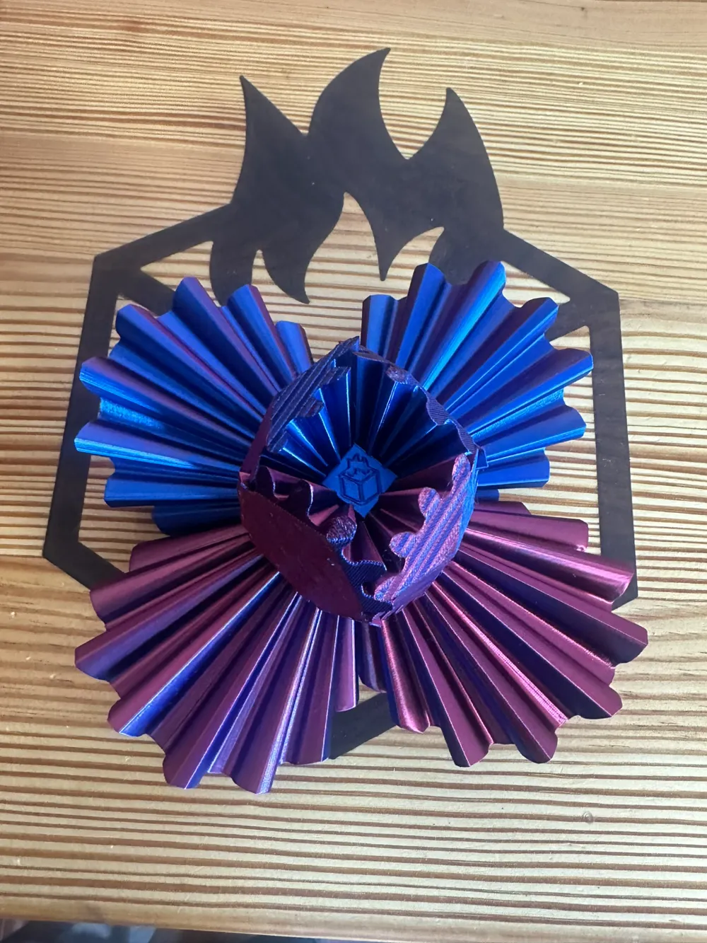 Fidget Anti Stress Estrela Giratória 17cm | Sensorial | Rela